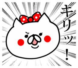 Slang Girl Cat sticker #8636242