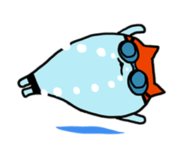 The swimmers ! sticker #8636605