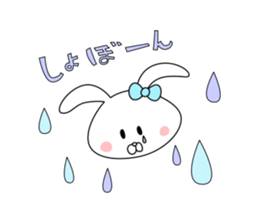 love cute rabbit sticker #8636622