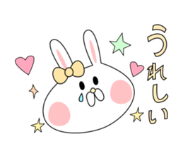 love cute rabbit sticker #8636652