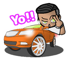 HIPHOP BOY 4 sticker #8637275