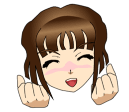 Ninja Girl Wars - Body Language I - sticker #8638059