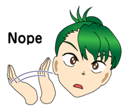 Ninja Girl Wars - Body Language I - sticker #8638061