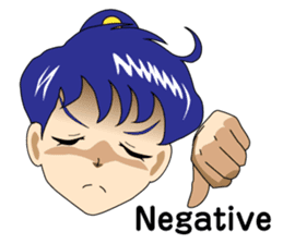 Ninja Girl Wars - Body Language I - sticker #8638063