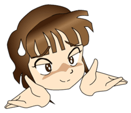 Ninja Girl Wars - Body Language I - sticker #8638065