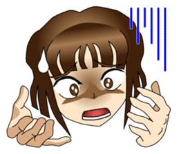 Ninja Girl Wars - Body Language I - sticker #8638066