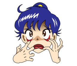 Ninja Girl Wars - Body Language I - sticker #8638067