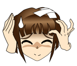 Ninja Girl Wars - Body Language I - sticker #8638069