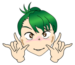 Ninja Girl Wars - Body Language I - sticker #8638075