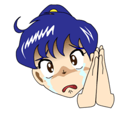 Ninja Girl Wars - Body Language I - sticker #8638078