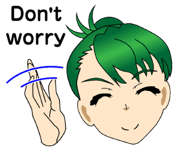 Ninja Girl Wars - Body Language I - sticker #8638079