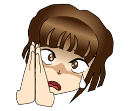 Ninja Girl Wars - Body Language I - sticker #8638080