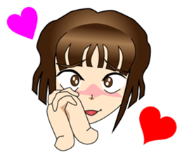 Ninja Girl Wars - Body Language I - sticker #8638083