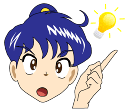 Ninja Girl Wars - Body Language I - sticker #8638084