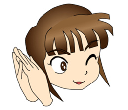 Ninja Girl Wars - Body Language I - sticker #8638085