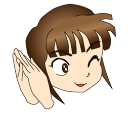 Ninja Girl Wars - Body Language I - sticker #8638085