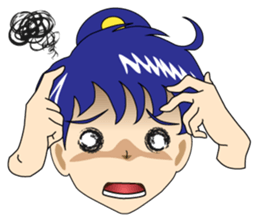 Ninja Girl Wars - Body Language I - sticker #8638086