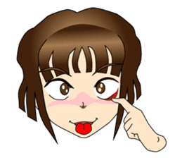 Ninja Girl Wars - Body Language I - sticker #8638090