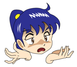 Ninja Girl Wars - Body Language I - sticker #8638093