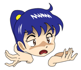 Ninja Girl Wars - Body Language I - sticker #8638093