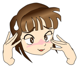 Ninja Girl Wars - Body Language I - sticker #8638094