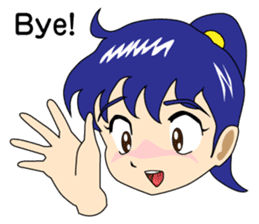 Ninja Girl Wars - Body Language I - sticker #8638096