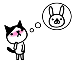 Greetings cat and animals(Love ver.) sticker #8638373