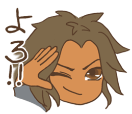 My active father,Yotchan. sticker #8638781