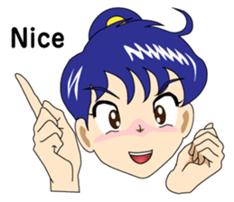 Ninja Girl Wars - Body Language II - sticker #8639100