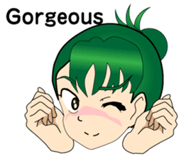 Ninja Girl Wars - Body Language II - sticker #8639103