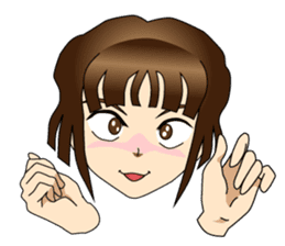 Ninja Girl Wars - Body Language II - sticker #8639104