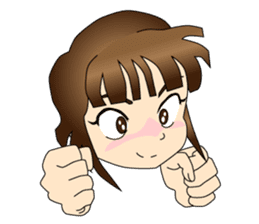 Ninja Girl Wars - Body Language II - sticker #8639110