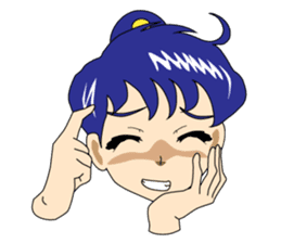 Ninja Girl Wars - Body Language II - sticker #8639113