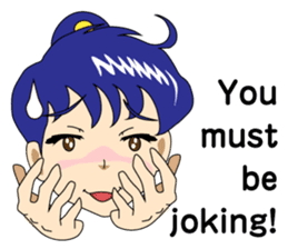 Ninja Girl Wars - Body Language II - sticker #8639115