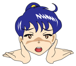 Ninja Girl Wars - Body Language II - sticker #8639117