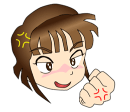 Ninja Girl Wars - Body Language II - sticker #8639118