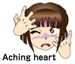 Ninja Girl Wars - Body Language II - sticker #8639121