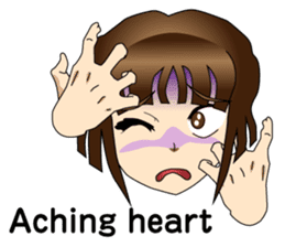 Ninja Girl Wars - Body Language II - sticker #8639121