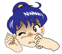 Ninja Girl Wars - Body Language II - sticker #8639123