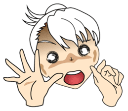 Ninja Girl Wars - Body Language II - sticker #8639129