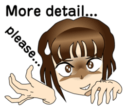 Ninja Girl Wars - Body Language II - sticker #8639135