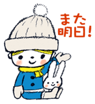 Satoshi's happy characters vol.34 sticker #8639216