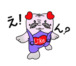 Kamonomane and Friends sticker #8639475