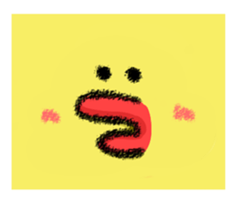 Hiroshima Chicks Crayon(Do not listen) sticker #8639822