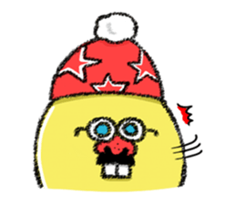 Hiroshima Chicks Crayon(Do not listen) sticker #8639847