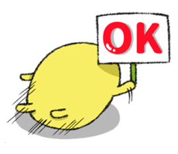 Hiroshima Chicks Crayon(Do not listen) sticker #8639856