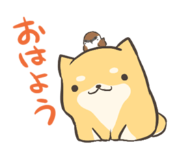 a lazy Shiba Inu Ver.everyday sticker #8639858