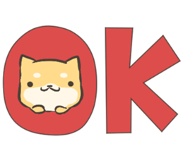 a lazy Shiba Inu Ver.everyday sticker #8639876