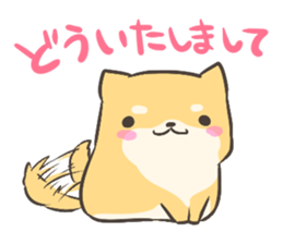 a lazy Shiba Inu Ver.everyday sticker #8639878