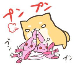 a lazy Shiba Inu Ver.everyday sticker #8639894